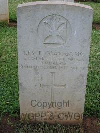 Dar Es Salaam War Cemetery - Cobham, The Revd. Elijah